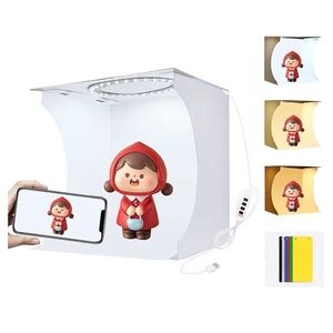 Puluz Photo Studio Light Box 23cm Portable Folding Photography Studio Box